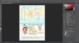 Bahamas passport PSD